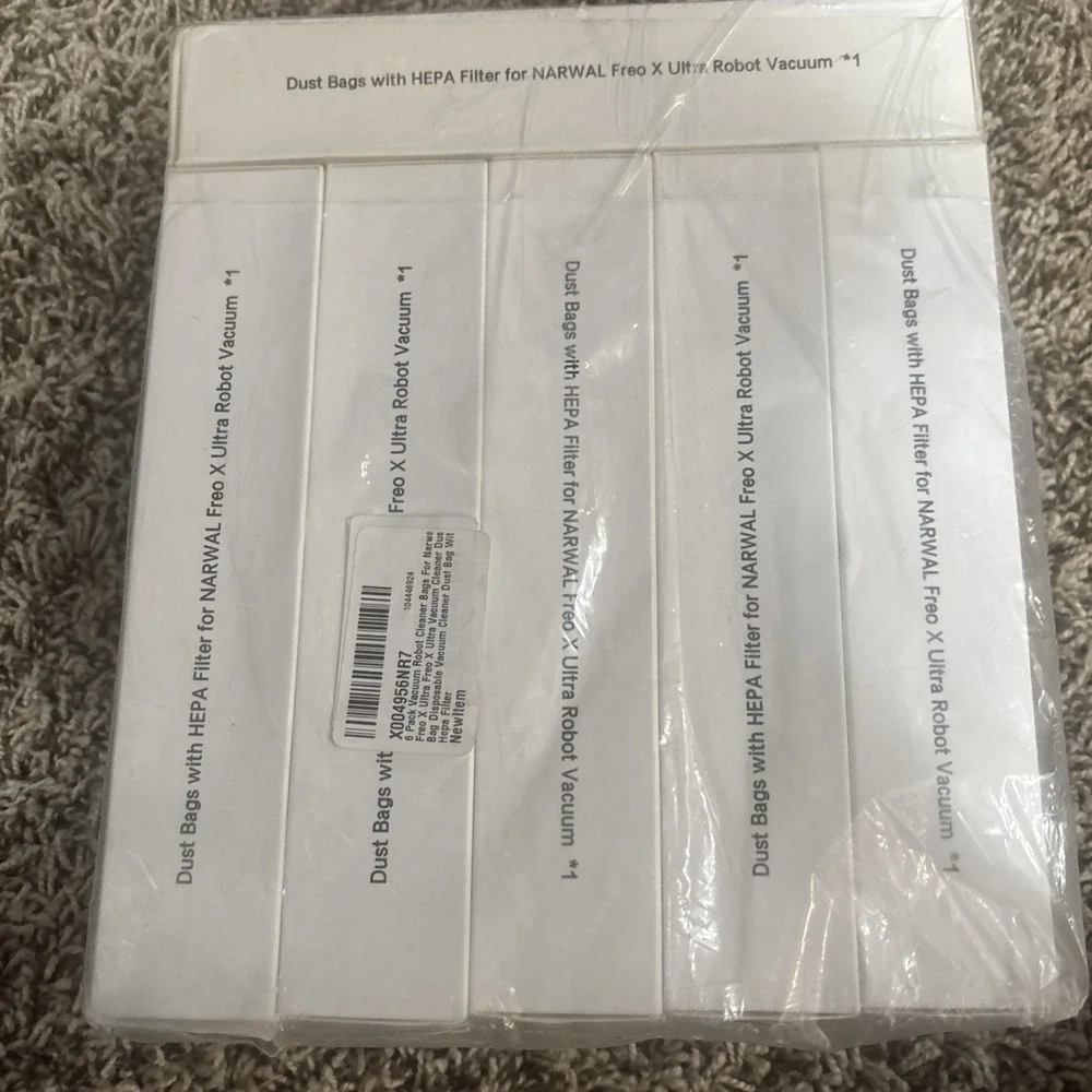 6 Pack Vacuum Dust Bag for Narwal Freo X Ultra and NARWAL Freo X Ultra Robot#1